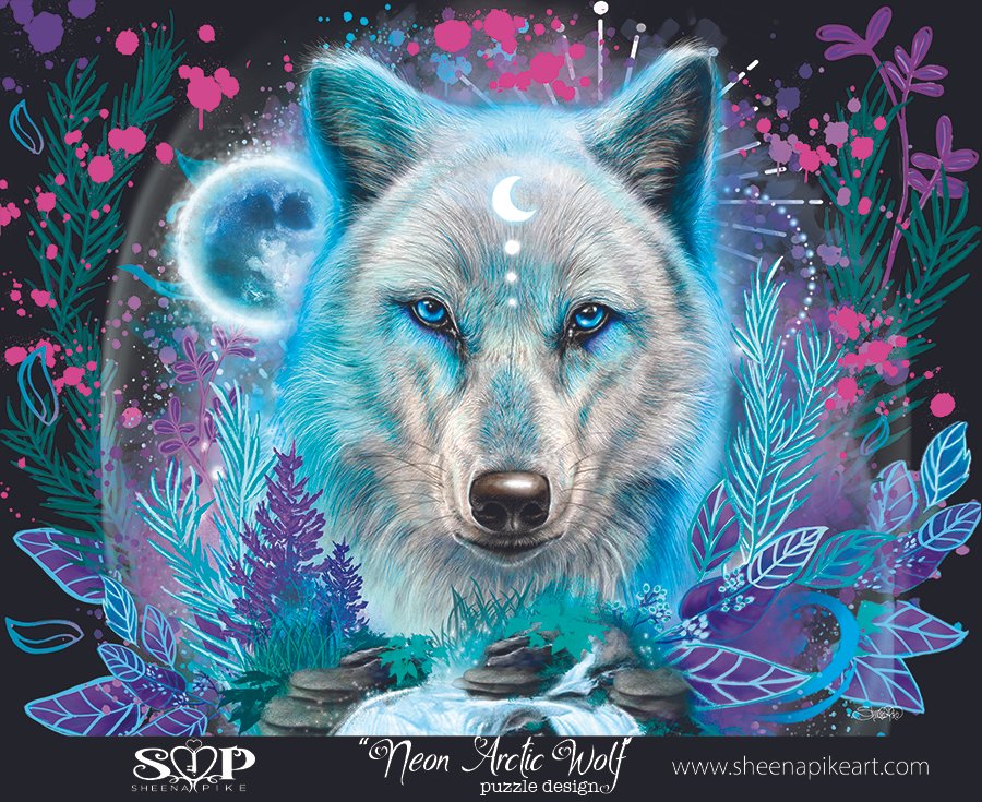 Glow In The Dark Puzzle Schmidt Spiele 58515 Sheena Pike Neon